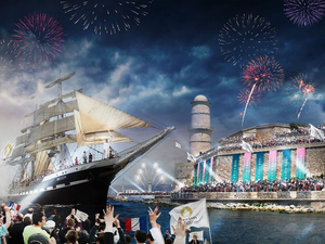 Le Belem transportera la flamme Olympique de la Grèce à Marseille