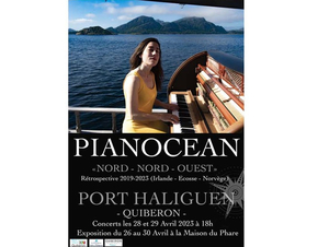 Pianocean : concert à Port Haliguen à bord du voilier Lady Flow