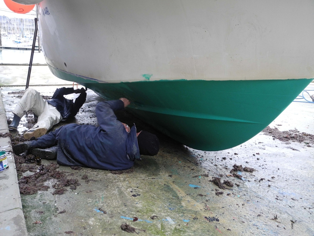 Application antifouling au rouleau Nautisme Article