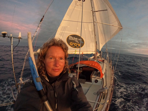 Golden Globe Race : Kirsten Neuschäfer a passé le cap Horn cette nuit