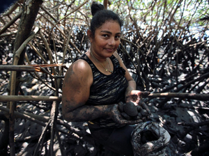 Nicaragua : ramasseuses de coquillages et protectrices de la mangrove