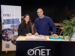 Onet renouvelle son soutien au projet océanographique du navigateur Fabrice Amedeo