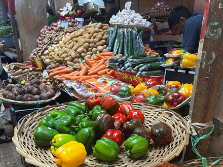 Sur les marchés, vous trouverez tout ce qu'il faut pour vous régaler Sur les marchés, vous trouverez tout ce qu'il faut pour vous régaler