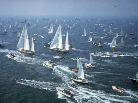 1973 : Départ de la première Whitbread Round the World Yacht Race 