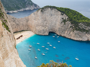 Grèce : la célèbre baie du Naufrage sur l'île de Zante interdite d'accès