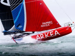 Première navigation de l'IMOCA Paprec Arkéa en vidéo !
