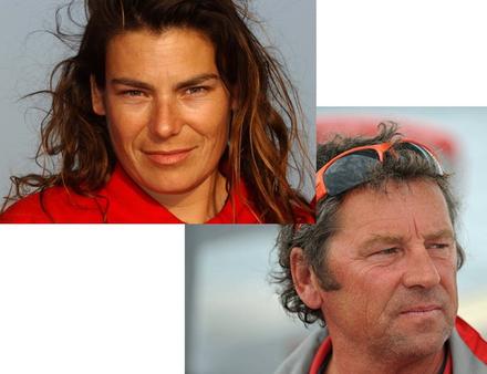 Karine Fauconnier et Lionel Lemonchois, vainqueurs en 2000 - Nautisme Article