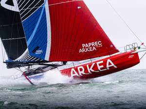 Les premières navigations de l'IMOCA Paprec Arkéa