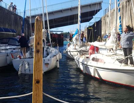 Ecluse du barrage de la Rance Nautisme Article