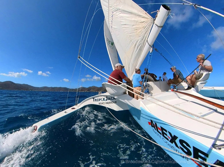 Le trimaran Triple Jack - Nautisme Article