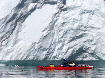 Le kayak est une activité à succès dans la région. 