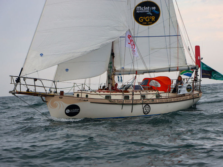 Kirsten Neuschafer s'accroche à sa place de leader sur la GGR - Nautisme Article