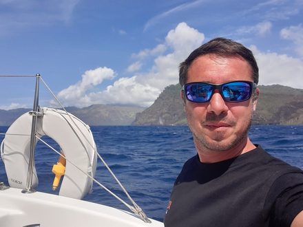 David Allouch, fondateur de Sail Tahiti