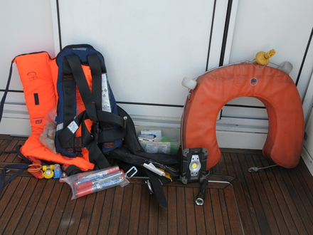 Matériel de sécurité à bord Matériel de sécurité à bord