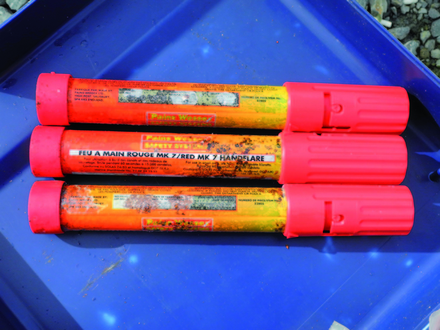 Fusées en mauvais état, dangereuses Fusées en mauvais état, dangereuses