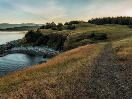 St.John's Point dans le parc provincial d'Helliwell est un véritables tableaux vivants. 
