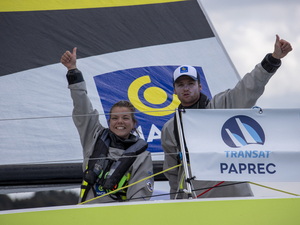 Loïs Berrehar et Charlotte Yven (Skipper MACIF) remportent le Challenge Alex Picot