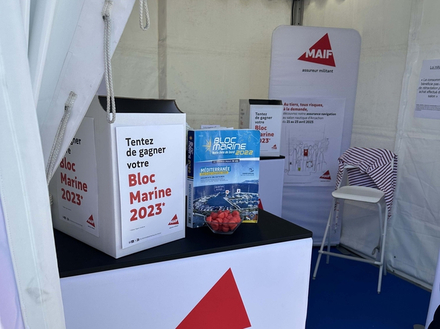 Sur le stand MAIF, possibilité de gagner un Bloc Marine Atlantique ! Sur le stand MAIF, possibilité de gagner un Bloc Marine Atlantique !