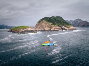 À Rio, Kevin Escoffier annonce l'abandon de la quatrième étape de The Ocean Race
