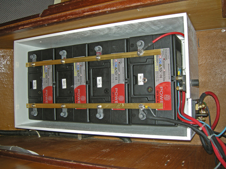 Batteries avec voyant d'état Nautisme Article