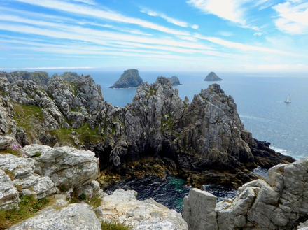 Pointe de Pen Hir, Mer d'Iroise Pointe de Pen Hir, Mer d'Iroise