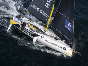 Transat Paprec : la grosse frayeur du leader