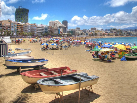  Las Canteras, îles Canaries
