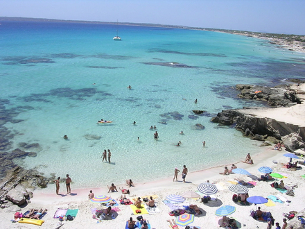 Caló Des Morts, Formentera, Îles Baléares Caló Des Morts, Formentera, Îles Baléares