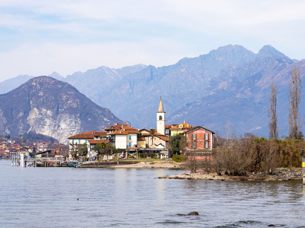 Isola dei Pescatori ou isola Superiore Isola dei Pescatori ou isola Superiore