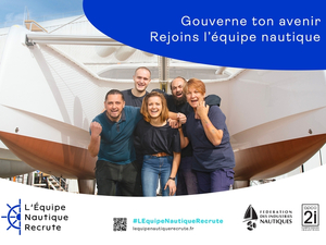 La FIN déploie la 1ère campagne « L'Equipe Nautique Recrute »