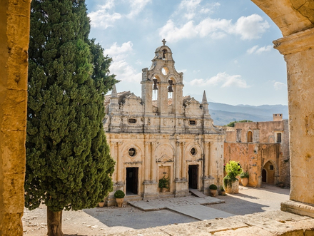 Le monastère d'Arkadi Le monastère d'Arkadi