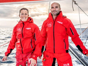 Sam Davies et Nicolas Lunven en double mixte pour la saison 2023