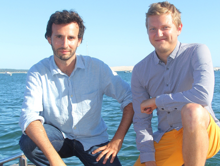 Laurent Calando et Nicolas Cargou, fondateurs de Samboat Laurent Calando et Nicolas Cargou, fondateurs de Samboat