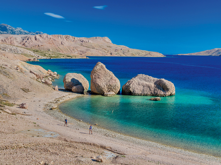 La plage idyllique de Beritnica La plage idyllique de Beritnica