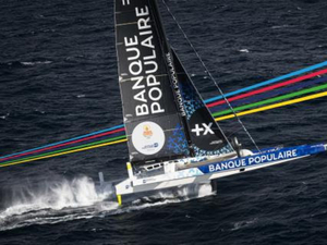 Relais de la Flamme Olympique de Paris 2024 : le Maxi Banque Populaire XI traversera l'Atlantique avec la flamme en juin 2024