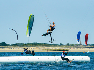 L'ENGIE Kite Tour : Le kitefoil ouvre le bal à Lorient-Gâvres 
