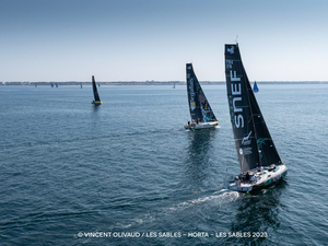 Les Sables - Horta - Les Sables : vers une première étape très rapide