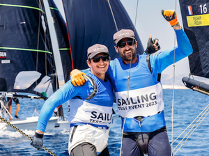 Test Event Voile - 5 médaillés pour les Bleus