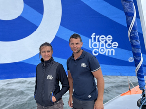 Guirec Soudée à l'assaut du mythique rocher du Fastnet