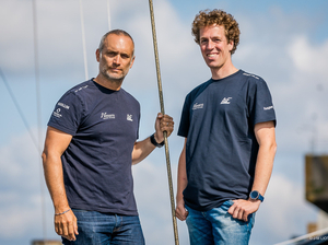 Fabrice Amedeo embarque le navigateur allemand Andreas Baden sur la Transat Jacques Vabre