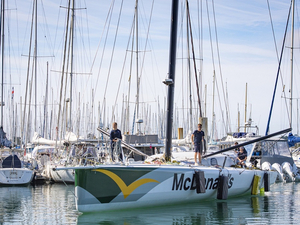 Vendée Globe 2024 : Violette Dorange a mis à l'eau son IMOCA DeVenir