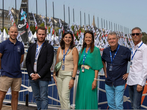 Le village du grand départ de la Solitaire du Figaro Paprec inauguré à Caen