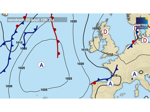 La Solitaire du FIGARO PAPREC - Bulletin METEO CONSULT du vendredi 25 août 2023