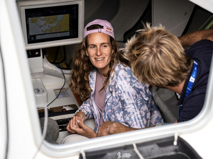 Justine Dupont, marraine de la course Nautisme Article