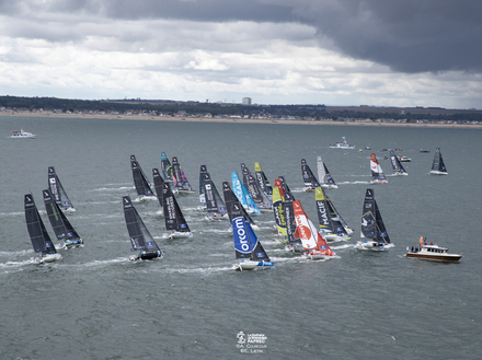 D&eacute;part de la 54e Solitaire du Figaro