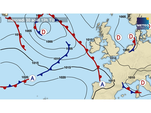 La Solitaire du FIGARO PAPREC - Bulletin METEO CONSULT du mercredi 30 août 2023