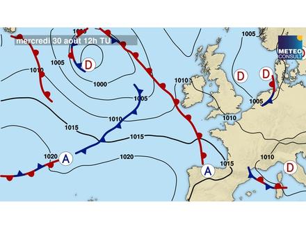 La Solitaire du FIGARO PAPREC - Bulletin METEO CONSULT du mercredi 30 août 2023