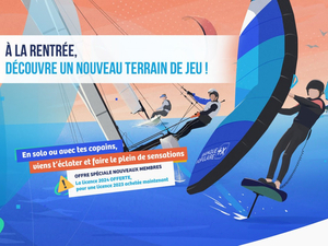 Rentrée sportive : le plaisir de naviguer toute l'année