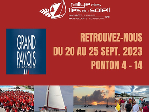 Le Rallye des Îles du Soleil présent au Grand Pavois de La Rochelle