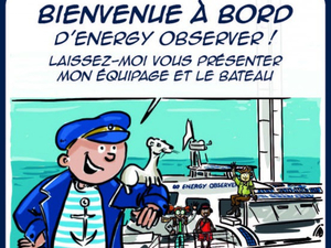 Energy Observer dévoile son nouveau projet de bande dessinée